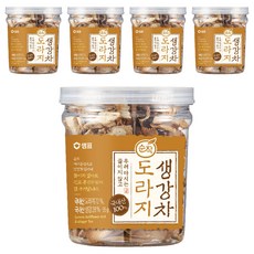 순작 도라지생강차 원물, 55g, 1개입, 5개