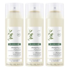 클로란 오트 & 세라마이드 드라이샴푸 플로럴 파우더리향, 250ml, 3개