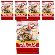 marukome 即飲味噌湯 12入, 216g, 5個