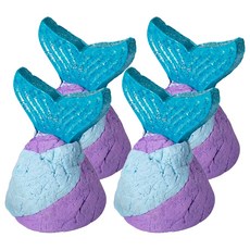 러쉬 머메이드 테일 버블 바 입욕제, 100g, 4개