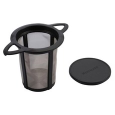 WESTMARK Dauerfilter Tee 泡茶網附蓋 不鏽鋼濾網 塑膠, 1個