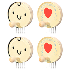 KOKKOPIN 藝術無痕釘固定式2件組, 寶寶, 亨利馬諦斯 愛心, 2套