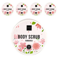 SCARLETT 峇里島浪漫美體磨砂膏 250ml, 5罐