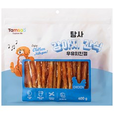 탐사 강아지 우유치킨껌 간식, 400g, 1개, 우유치킨맛