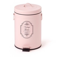 오션웰리빙 클래식 더스트빈 20L, 핑크