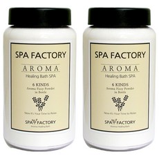 스파팩토리 6향기 아로마 거품입욕제 민트, 350g, 2개
