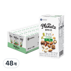 플래너츠 7넛츠 오리지널, 190ml, 48개