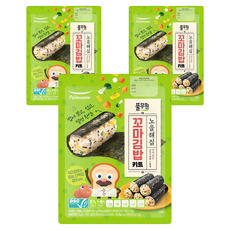 Pulmuone 圃美多 迷你飯捲用海苔組, 39.7g, 3包