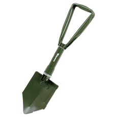 데버스 캠핑 폴딩 야전삽, 그린, 1개