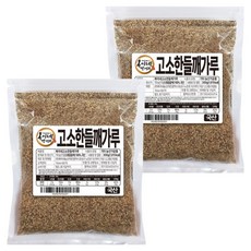 복이네먹거리 국산 100% 통깨 들깨가루, 300g, 2개