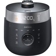 Cuckoo Twin Pressure Master Chef IH 電壓力鍋 6, CRP-LHTR0610FB, 黑色
