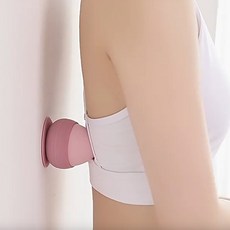 Sabina 矽膠吸盤式腳底指壓按摩球, 粉紅色, 1個