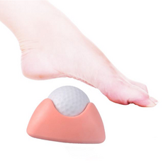 사비나 골프공 발바닥 지압 마사지볼, 오렌지, 1개