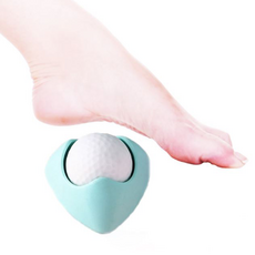 사비나 골프공 발바닥 지압 마사지볼, 그린, 1개