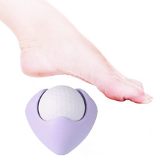 사비나 골프공 발바닥 지압 마사지볼, 퍼플, 1개