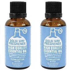 dolbi way 太陽能螺旋槳車用芳香劑 清新棉補充液 30ml, 1入, 2個