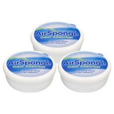 네이처스에어스펀지 스티커형 탈취제, 3개, 227g
