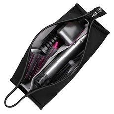 Picky Picks 吹風機電捲棒收納便攜包, 1個, 黑色