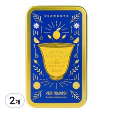 SSANGGYE Fruit Hug罐裝檸檬&洋甘菊茶包, 1.5g, 6包, 2盒