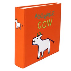 crasum 12本動物口袋相冊, 40張, 牛