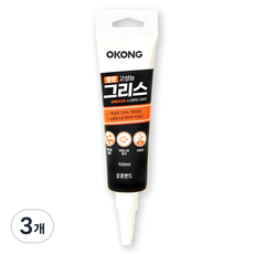 오공 고성능 그리스 젤형 100ml, 3개