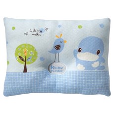 KU.KU Duckbill 酷咕鴨 啾啾鳥護頭枕, 藍色, 1個