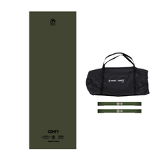 폴라리스캠프 콤피 자충매트 + 고정밴드 2EA + 캐리백 세트, 카키