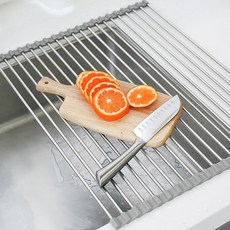 Saenghwalgongsik 水槽捲簾瀝水架 20桿, 灰色, 1個