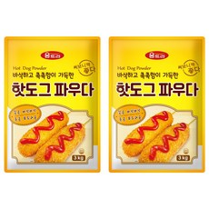 움트리 핫도그 파우다, 3kg, 2개