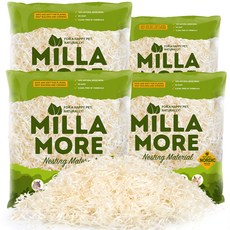 MILLAMORE 美麗多 小動物築巢墊料, 50g, 4個