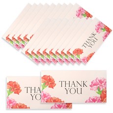 2Youngdesign 康乃馨零用錢信封, 謝謝您, 20入