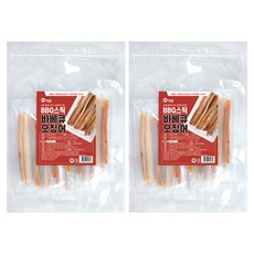 리프레쉬 바베큐 오징어 스틱, 200g, 2개