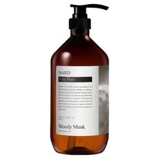 NARD 木質麝香沐浴乳, 1L, 1瓶