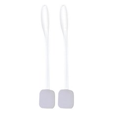 OO 生活輔具 乳液輔助刷, 附有軟墊和海綿兩款刷頭, 長度40cm, 單一顏色, 1支, 2支