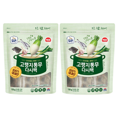 해표 고랭지통무 다시팩, 150g, 2개