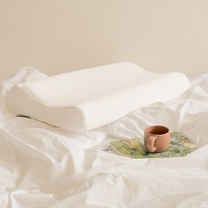 KKLEM 矽膠聚合物枕頭, 白色, 1個