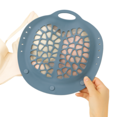 Mongliko 好清洗矽膠內衣洗衣袋, 1個, 海軍藍