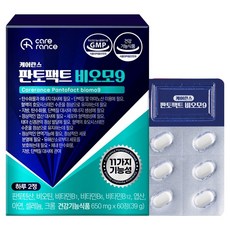 케어란스 판토팩트 비오모 9 영양제 39g, 1개, 60정