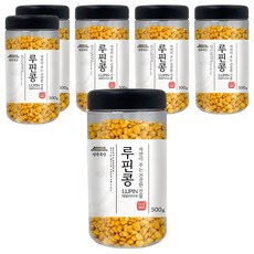건강곡간 루핀콩, 500g, 6개