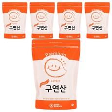 蘇打學校優質檸檬酸, 1kg, 5個