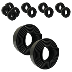 3M Dual Lock 香菇頭魔鬼氈 SJ3550 + SJ3552 套組 25mm x 1m, 6套