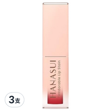 HANASUI 持久唇彩, 02 peachy, 3.5g, 3支
