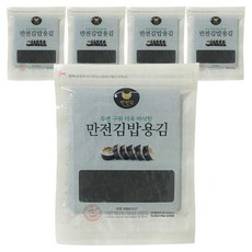 만전김 두번구운 김밥용 김, 115g, 5개