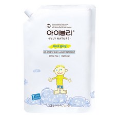 IVLY nature 衣物洗衣精 白茶燕麥香 1.2L, 1個