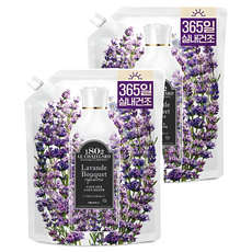 1802 LE CHATELARD Infusion 超高濃縮衣物柔軟精 薰衣草花束香 補充包, 2個, 2L