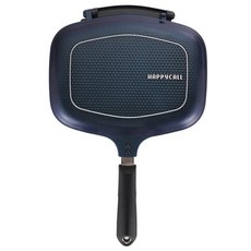 HAPPYCALL 經典石墨烯瞬熱不沾雙面鍋 標準 雙面煎烤鎖水 少油煙健康烹飪, 1個