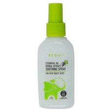 BEGGI 精油草本萃取舒緩噴霧 適用於蚊蟲叮咬, 75ml, 1瓶