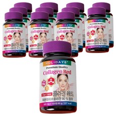홀리데이즈 프리미엄 콜라겐 레드, 120정, 12개