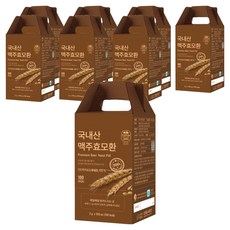 유기농마루 정품 국내산 맥주효모환 100p, 200g, 8개