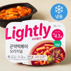 라이틀리 곤약떡볶이 오리지널 (냉동), 300g, 1개